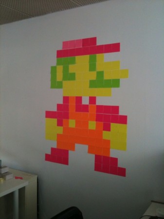 Post-It Note Mario