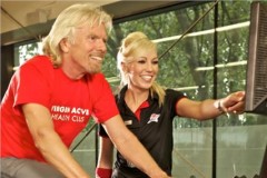 Some bloke called Branson enjoying the facilities at Virgin Active